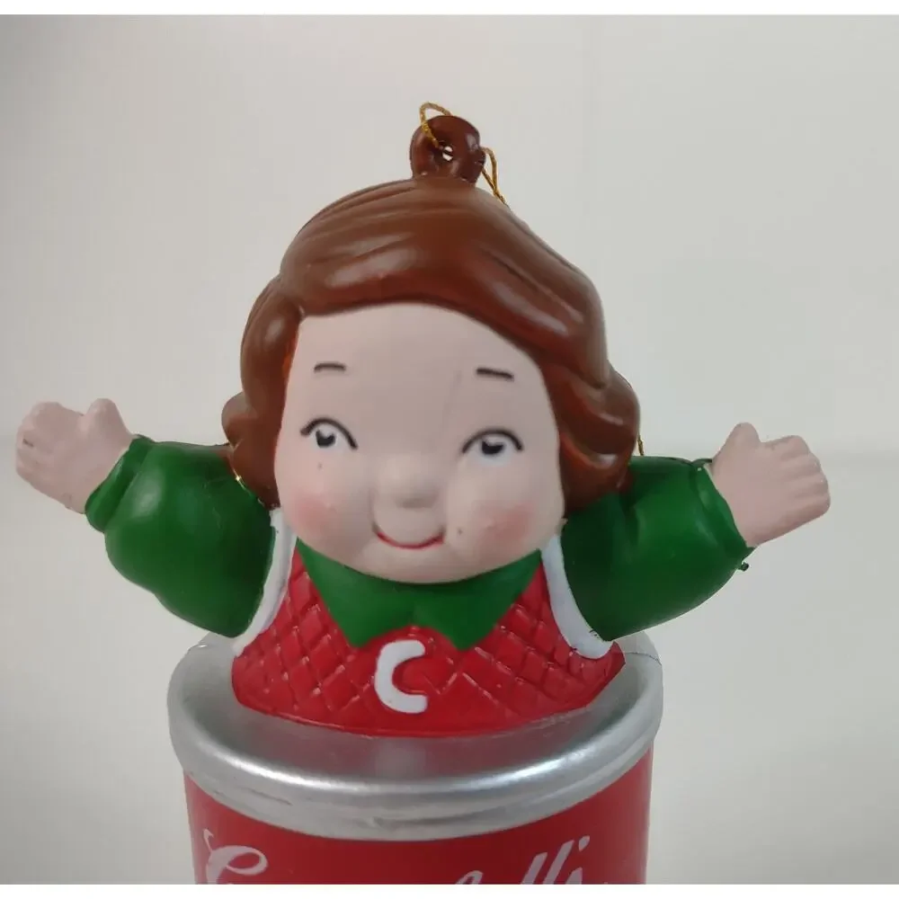 Vtg Campbell's 1998 Kids Christmas Ornament Kurt Adler & 1997 Mmm Good Soup Mug*